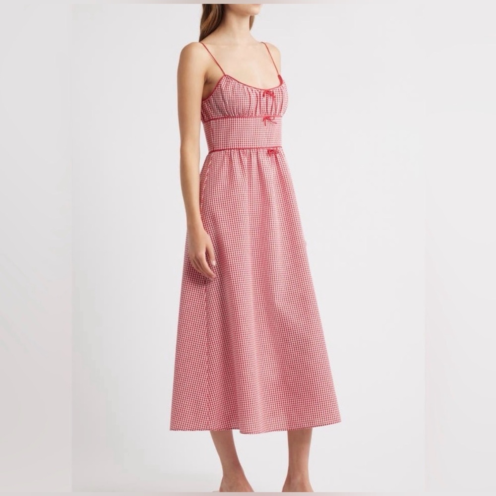 Doen Belline Check Midi Dress - Picture 4 of 11